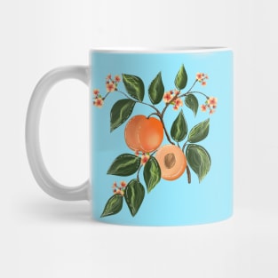 Peach pattern 2 Mug